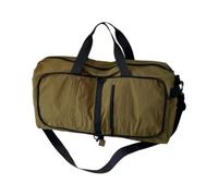 Sac à bandoulière de voyage multifonction en tissu Oxford léger pliable pour les trajets quotidiens et les activités de plein air, Vert, 23x27x55cm, Moderne