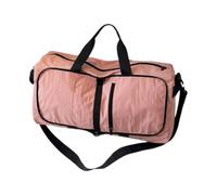 Sac à bandoulière de voyage multifonction en tissu Oxford léger pliable pour les trajets quotidiens et les activités de plein air, rose, 23x27x55cm, Moderne