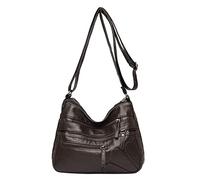 Sac à bandoulière décontracté à bandoulière réglable en cuir pour femme, BW1., Taille unique