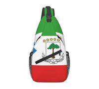Sac à bandoulière décontracté avec drapeau de la Guinée équatoriale, durable, grande capacité, léger et respirant, adapté à divers lieux de plein air