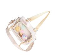 Sac à bandoulière décontracté avec sangle réglable et accessoires de décoration en nylon pour étudiants et adolescents Sac à bandoulière spacieux sur le thème de la culture Otaku, F, One Size