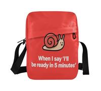 Sac à bandoulière décontracté avec sangle réglable pour voyage - I Am Ready