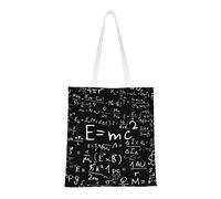 Sac à bandoulière décontracté en mathématiques, sac à main réutilisable, sac d'épicerie de voyage, fourre-tout cadeaux pour femmes