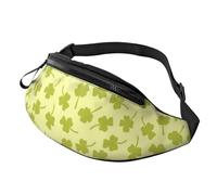Sac à bandoulière décontracté pour Homme et Femme, idéal pour Le Sport, la Course à Pied, Les Portefeuilles Mains Libres, Le Sac Banane, Le Dessin animé Clover
