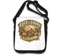 Sac à bandoulière design vintage pour Lost and Found Society Blanc