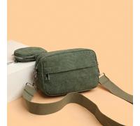 Sac à bandoulière diagonal pour hommes, deux pièces mini, petit sac à une épaule, portefeuille zéro, sac bandoulière pour hommes, sac banane, sac carré mini avec porte-monnaie, avec sangle réglable. S