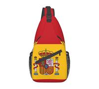 Sac À Bandoulière Drapeau Espagnol Petit Sac À Bandoulière Loisir Élégant Sacoche Porte Epaule, Pour Escalade, Camping, Sports