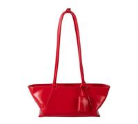 Sac à bandoulière élégant en cuir synthétique pour femme Style coréen aisselle Grande capacité Sac à main tendance pour femme, Rouge, One Size