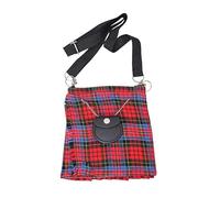 Sac à bandoulière élégant en forme de kilt écossais pour femme | Mélange parfait de tradition et de mode | Sac à main tartan pour femme, sac éponge par HoS, Macpherson, 10" x 9"