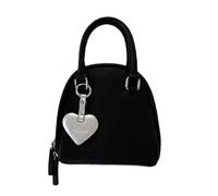 Sac à bandoulière élégant en polyuréthane et sac à main - Un must have pour les amateurs de mode, Noir , One Size