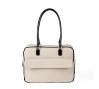 Sac à bandoulière élégant pour femmes modernes, sac à main spacieux, sacs sous les aisselles à la recherche de confort et de style dans un sac en toile à usage quotidien, Noir , One Size