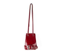 Sac à bandoulière élégant pour le quotidien Essentiel spacieux Cordon intérieur Cordon de serrage Sac de stage pour femmes et filles Femmes modernes, rouge