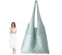 Sac à bandoulière en crochet de coton Sacs à bandoulière mode grande