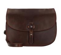 Sac à bandoulière en cuir Aberdeen - Harold's - 28 cm - Marron - Brillant - Femme