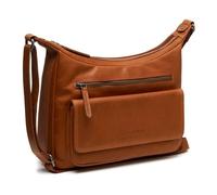 Sac à bandoulière en cuir cognac - THE CHESTERFIELD BRAND - Bryson - 32 cm - Femme