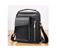 Sac à Bandoulière en Cuir compatible avec Ebook, Tablet et pour ASUS ZENFONE GO ZB500KL [5,0""] > Noir