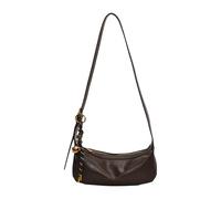 Sac à bandoulière en cuir souple à la mode décontracté sous les bras pour le professionnel moderne à la recherche et le style sac de bureau, café, One Size