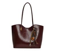 Sac à bandoulière en cuir synthétique décontracté avec poignée sur le dessus pour femme à la recherche de styles et de fonctionnalités pour le bureau ou les sorties décontractées, sac de tous les