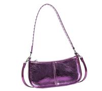 Sac à bandoulière en cuir synthétique pour femme Style coréen Bandoulière Tendance Aisselle Femme Couleur vive Messagers pour femmes quotidiennes Style coréen Bandoulière en cuir PU Mode aisselle