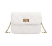 Sac À Bandoulière En Diamant 1 Pièce, Sac À Aisselles Pour Femme, Sac À Bandoulière En Chaîne, Petit Sac Carré Décontracté, Pochette À La Mode, Sac En Cuir De Grande Capacité, Sac De Banlieue