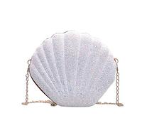 Sac À Bandoulière En Forme De Coquille 1 Pièce, Sac À Bandoulière Brillant, Sac À Bandoulière Créatif, Sac À Bandoulière Pour Filles, Accessoires Vestimentaires