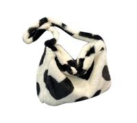 Sac à bandoulière en forme de cœur avec un design et une texture douce offrant une grande capacité de rangement pratique (Beige-B, One Size)