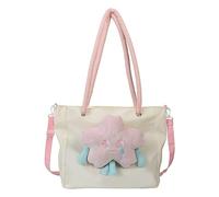 Sac à bandoulière en forme d'étoile - Sac fourre-tout d'école de grande capacité pour fille et femme - Sac polyvalent en nylon