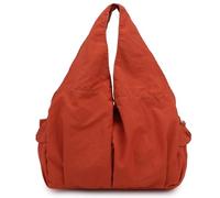 Sac à bandoulière en nylon pour femme avec intérieur spacieux, pratique pour les aisselles, sac à main décontracté pour les trajets et les loisirs, sacs de voyage légers, Rouge, One Size