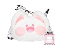 Sac à bandoulière en peluche avec chat, sac à bandoulière en peluche avec chat - sac à bandoulière poilue,sac à bandoulière poilu, sac à bandoulière pour chats en peluche, sac de transport mignon