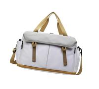 Sac à bandoulière en tissu Oxford élégant - Léger - Sac à bandoulière essentiel - Parfait pour les amateurs de fitness - Sac à main à bandoulière, beige, Mass Beauty