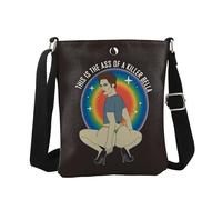 Sac à bandoulière en toile avec inscription « This Is The Ass Of A Killer Bella Vampire Lover », Killer Bella Cb EU, 5.91 Inches ×8.27 Inches