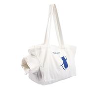 Sac à bandoulière en Toile pour Animaux de Compagnie, Robuste, Respirant, Lavable, Grande capacité, Portable, pour Les Courses, Les Voyages, Le Jardin et Les promenades