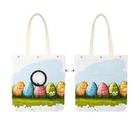 Sac à bandoulière en toile pour animaux de compagnie, œufs colorés, sac de transport portable pour chats et chiens, sac fourre-tout pour petits animaux de compagnie