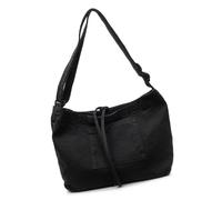 Sac à bandoulière en toile pour femme - Grande capacité - Sac à bandoulière simple - Tendance - Shopping - Étudiant - École - Grande capacité - Bandoulière en toile, Noir , One Size