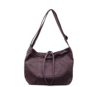 Sac à bandoulière en toile pour femme - Grande capacité - Sac de courses - Sac d'école tendance pour tous les jours