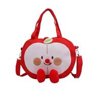 Sac à bandoulière en toile pour femme Style japonais Joli sac à main en forme de poire Messe, a