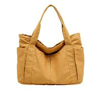 Sac à bandoulière en toile pour femme - Style rétro décontracté - Sac de travail - Sac fourre-tout Ultimate Direction, jaune, Taille unique