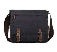 Sac à bandoulière en toile pour homme et femme, sac de voyage pour ordinateur portable 15,6"
