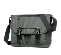 Sac à Bandoulière En Toile Sac messager à bandoulière voyage multifonctionnel for hommes et femmes, sac à main Portable de rangement for Sports de plein air(Green)