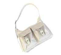 Sac à bandoulière esthétique en nylon pour femmes et filles, sac à bandoulière élégant, sac à bandoulière spacieux pour un usage quotidien et les voyages, décoration décontractée pour filles, b, One