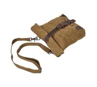 Sac À Bandoulière Étanche Pour Trousse À Outils Style Vintage Sacoche Latérale Pour Moto Toile Cirée À L'huile Petit Sac Pour Voiture Électrique Sacoche De Selle De Moto Universelle(Khaki)