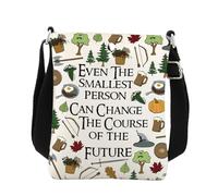 Sac à bandoulière Fantasy Book Even the Smallest Person Can Change The Course Of The Future for Film Fans Fantasy Shoulder Bag
