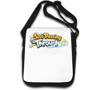 Sac à bandoulière fantôme ludique avec thème de passage Blanc