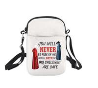 Sac à bandoulière féministe féministe « You Will Never Be Free Of Me Untill Botn Of My Children Are Safe »