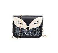 ANPTER Sac à Bandoulière Femme Sac Bandoulière Tendance Sacoche Besace Porté Main Epaule Crossbody Sac à Main Téléphone Shoulder Bag pour Enfants, Femme, Filles(Noir Sacs Bandoulière)