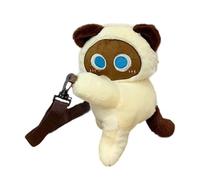 Sac à bandoulière flexible pour jouets combinant des caractéristiques de compagnon et une utilisation pratique, idéal pour les parents, les femmes et les filles, sac à bandoulière pratique en coton PP