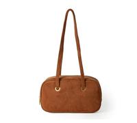 Sac à bandoulière fonctionnel sac à main sac à main indispensable pour les personnes à la mode qui portent un sac résistant et durable, marron