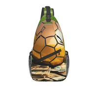 Sac À Bandoulière Football Sac De Voyage À Bandoulière Avec Bretelles Réglables Léger Et Étanche Sacs Triangle, Pour Sports, Office, Outdoor