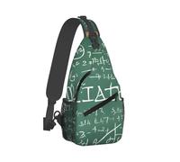 Sac À Bandoulière Formules, Formes, Théorie, Leçon De Mathématiques, Mots Petit Sac À Bandoulière Multifonctionnel Casual Sacs Poitrine, Pour Sports, Office, Outdoor, Camping