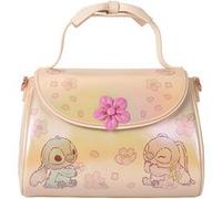 Loungefly Sac à bandoulière Stitch Adorable Rs473097 Disney Cuir végétalien Beige